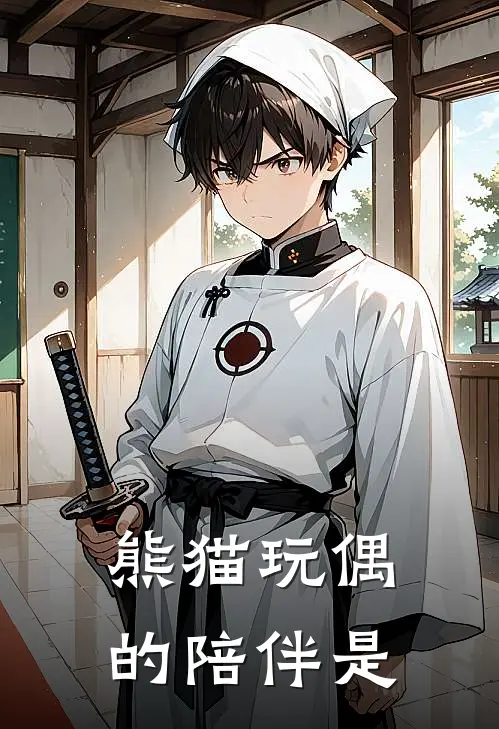 熊猫玩偶的陪伴是